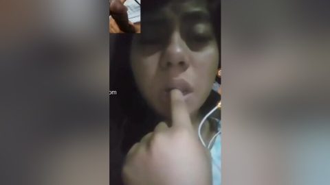 Today Exclusive- Cute Desi Girl Showing Her Boobs On Video Call
