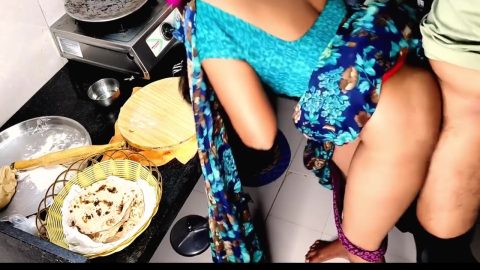 Indian Desi Aunty Working Kitchen Our Husband Wants To Come Sex With Cowgirl Style