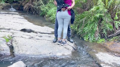 Pretty Indian Couple Making Love In River Side – Desi Outdoor Sex – Risky Romance