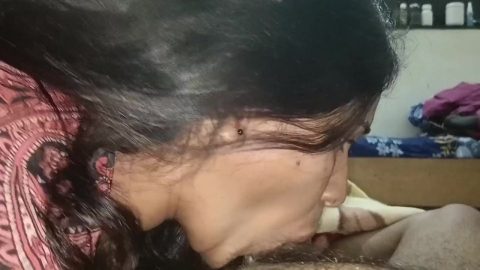 Dirty Cum In Mouth Blowjob