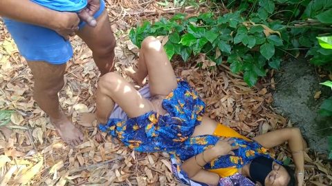 Someone Fucked My Pussy In The Forest, He Dropped His Semen In My Pussy