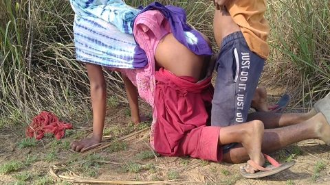 Husband Had Wild Sex With His Wife In The Forest By Making Her A Mare