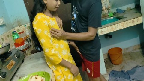 Hindi Sex – Stepsister Share A Bed With Stepbrother In A Hotel Room