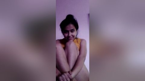 Sexy Indian Girl Sanjana Shows Her Boobs On Video Call 7