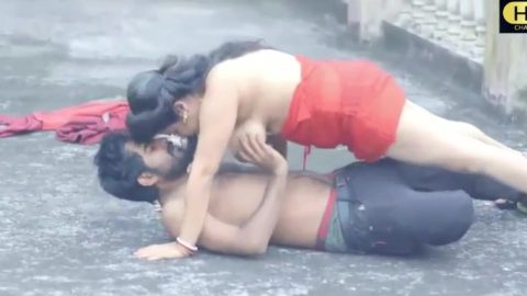 Padoshi Bhabhi Ko Teresh Pe Ki Chuday
