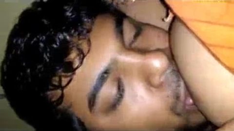 Husband Sucking Desi Boobs Before Fucking