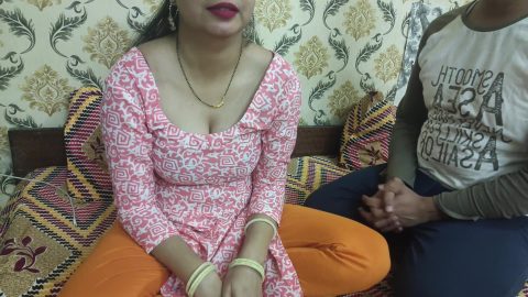 Hot Indian Stepmom And Stepson Share A Bed With Hindi Dirty Talk