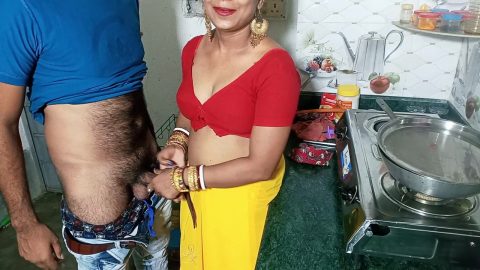 Owner Rough Fucking Maid Girl Who Cooking Food In Kitchen Porn In Hindi Voice With Bengali Boudi