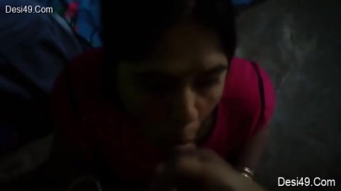 Today Exclusive- Horny Desi Bhabhi Blowjob