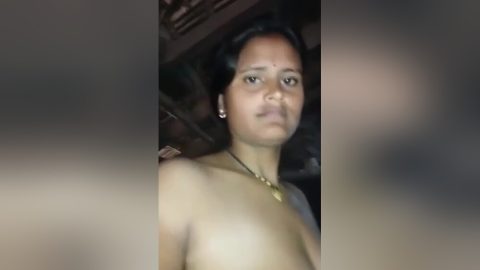 Village Bhabhi Shows Her Boobs And Pussy 1