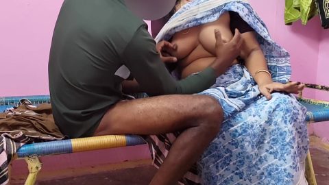 I Was Watching Porn Video On Phone In Bed Room And Holding Penis In Hand Tamil Aunty Bavana Came In Shocked I Pulled Her And Ha