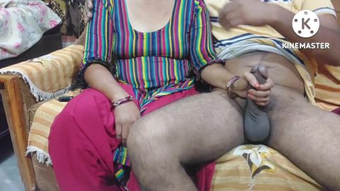 Step mother In Law In Stepson Comes For Meet To Stepmom In Law But She Took His Big Cock In His Pussy I Hindi Dirty Talk