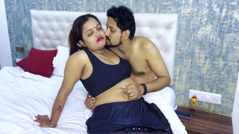 Hot Indian Bhabhi Black Saree Fucked Rough By Husbend Hindi Audio