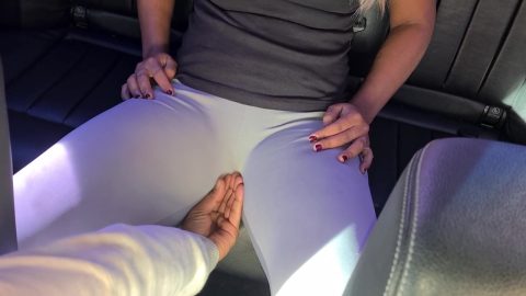 Uber Driver Put His Hand In My Pants And Made Me Cum – He Licked My Pussy Juice Off His Fingeres
