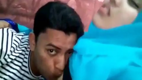 Bangladeshi College Lover Sucks On Her Boobs