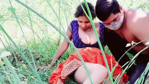 Young Husband Fucks His Wife Outside (full Hindi Audio)
