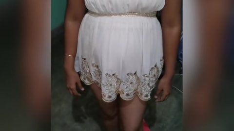 Sri Lankan – Wife Blowjob In Short Dress Piyumi Hansamali