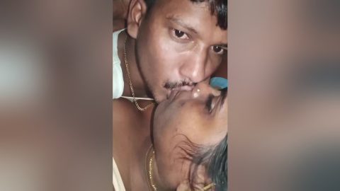 Indian Hot Wife Kiss With Hot Milf