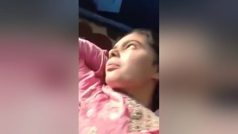 Today Exclusive- Cute Desi Village Girl Showing Her Pussy