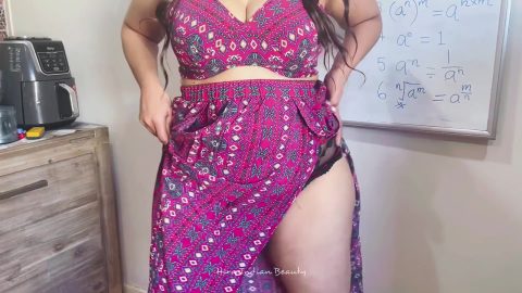 Passionate Indian Math Tutor Makes Learning The Six Laws Of Indices Fun With Sexy Dance & Glamour!