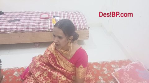 Kavita Vahini In Saree Fuck With Tatya At Wedding Night