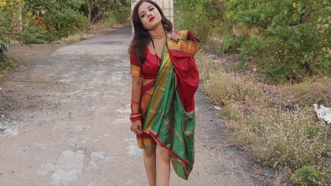 New Bride Look Stripping And Teasing
