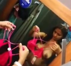 Indian Dress Change Trial Room Clip