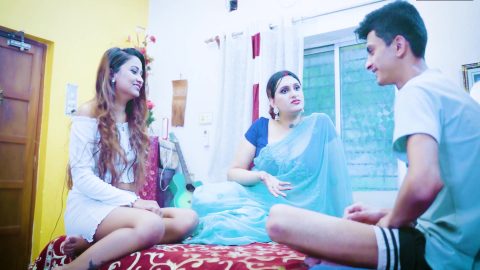 Desi Indian Stepmom Teaches How To Fuck With Stepson And Stepdaughter ( Step Family Threesome )